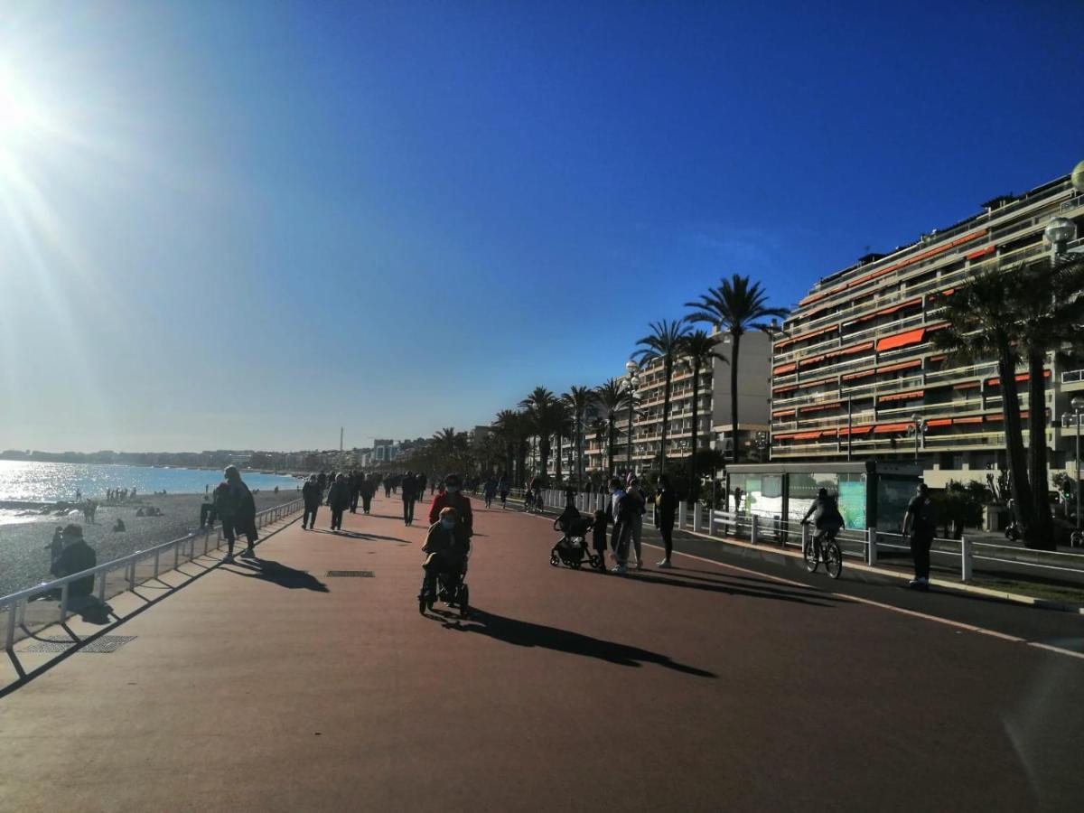 Ferienwohnung Cosy Studio 200 M From Nice Beach & Promenade Des Anglais Exterior foto